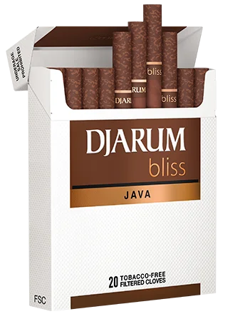 Djarum Bliss Java pack open