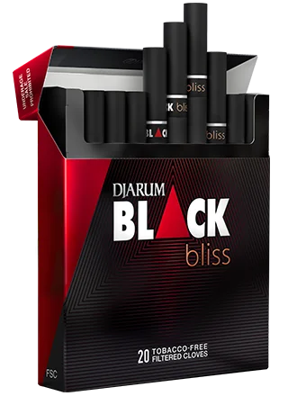 Djarum Black Bliss Ruby pack open